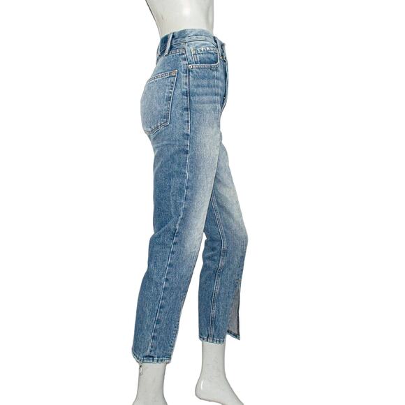 FRAME Denim Rigid Re-release Le Original Jeans Front Split Boot Size 24 - Picture 4 of 11